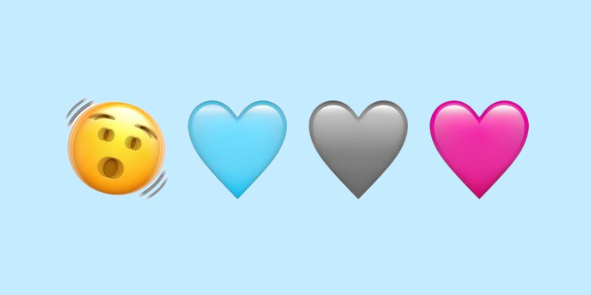 Todos los emojis nuevos en iOS 16.4: cara temblorosa, corazón rosa y más
