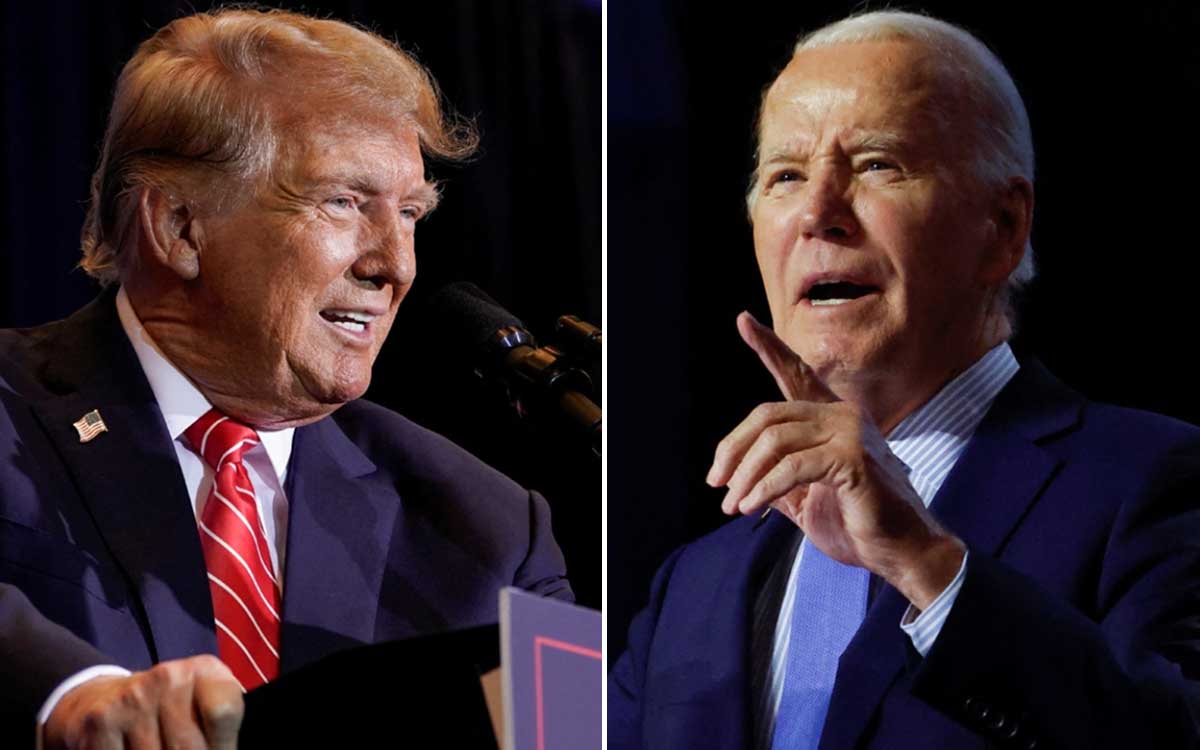 Trump aventaja a Biden en la revancha electoral de Estados Unidos: Reuters/IPSOS