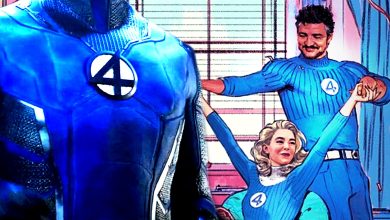 El elenco de los Cuatro Fantásticos de MCU obtiene trajes modernos 'MCU-ificados' en Marvel Art