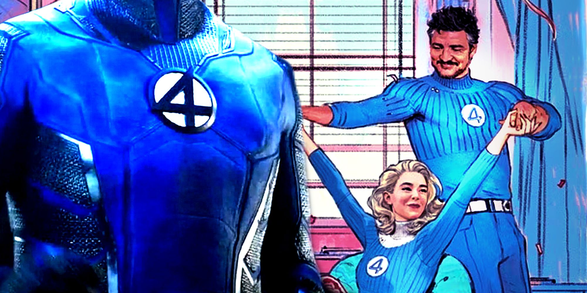 El elenco de los Cuatro Fantásticos de MCU obtiene trajes modernos ‘MCU-ificados’ en Marvel Art