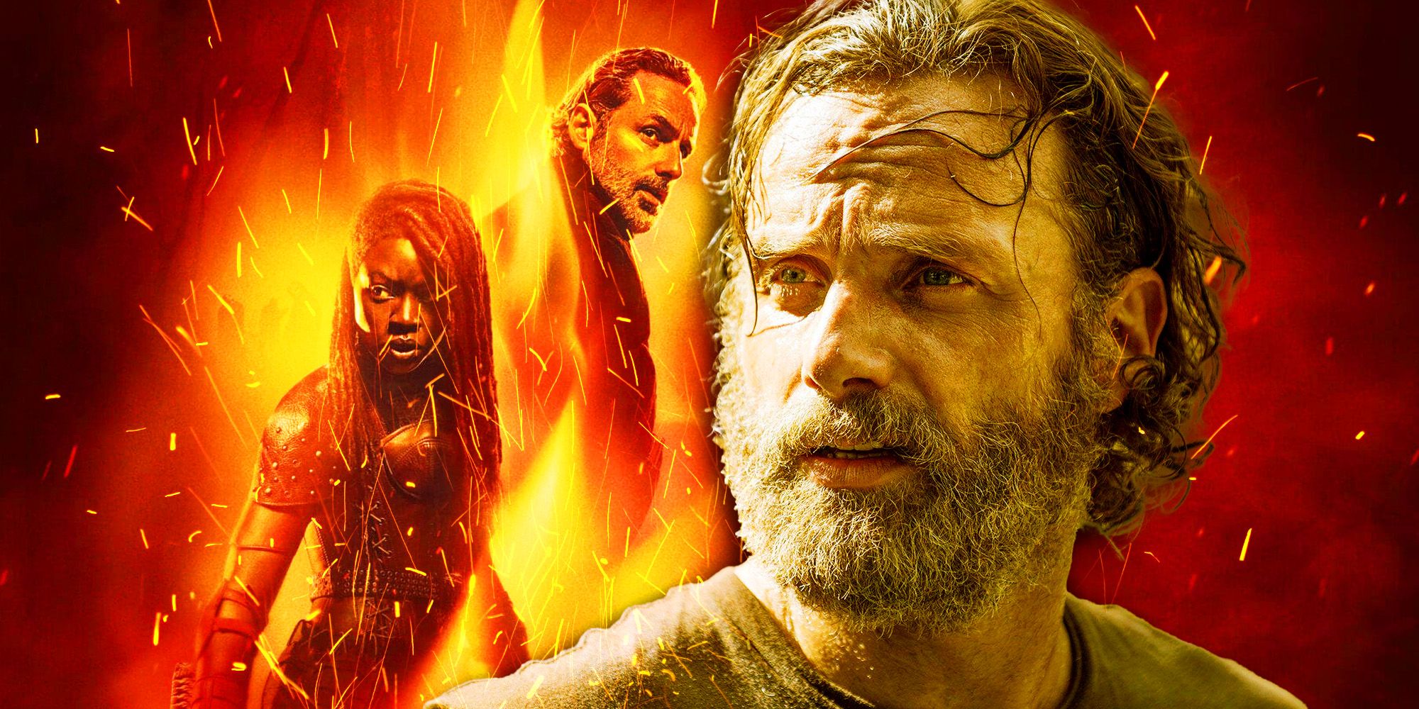 Cómo las películas de Rick Grimes de The Walking Dead se convirtieron en los que viven, según el EP