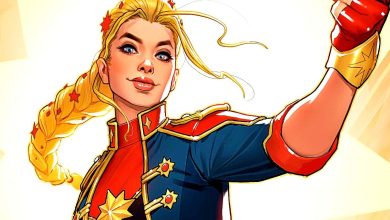 Captain Marvel Cosplay muestra su nuevo disfraz como líder de los Vengadores