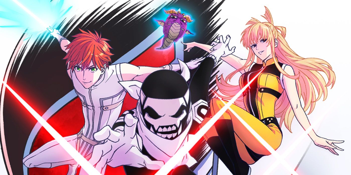 El anime Dark Power Rangers revela un nuevo tráiler y su debut oficial en la primavera de 2024