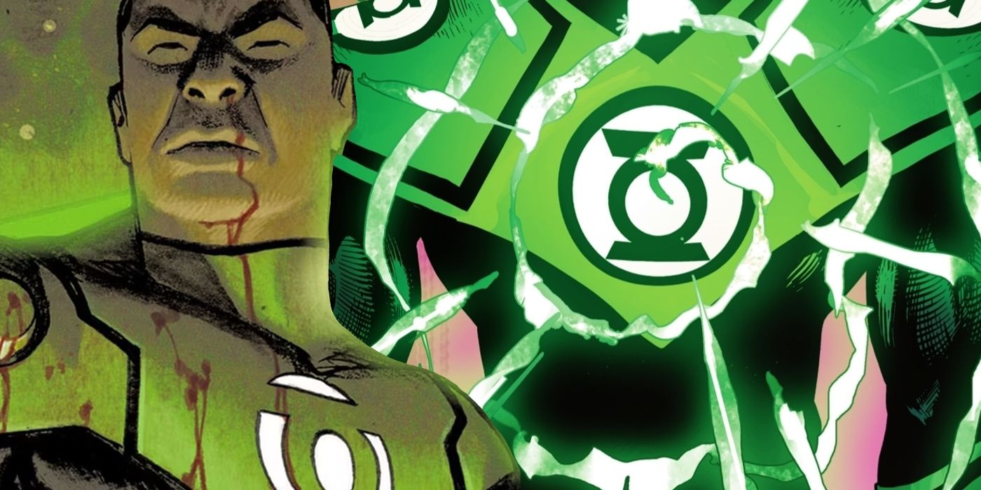 Los Green Lantern Corps aprovechan su mejora más divina con "Una linterna hecha de luz"