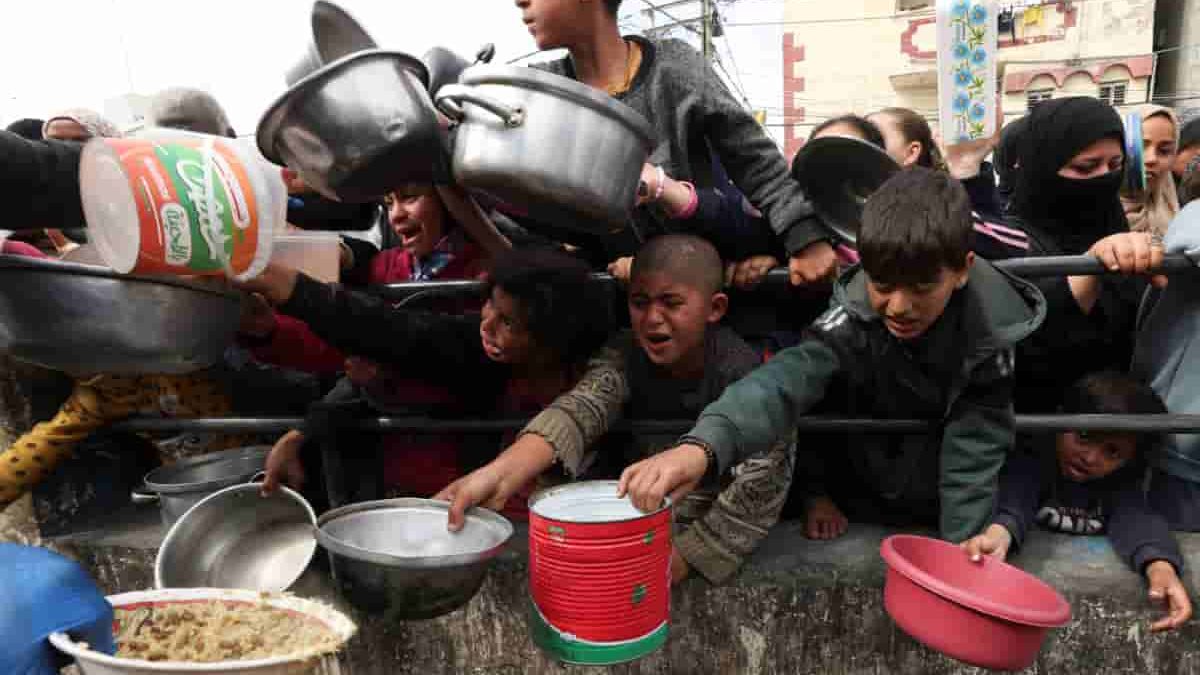 A un paso de la hambruna, una cuarta parte de la población de Gaza: ONU