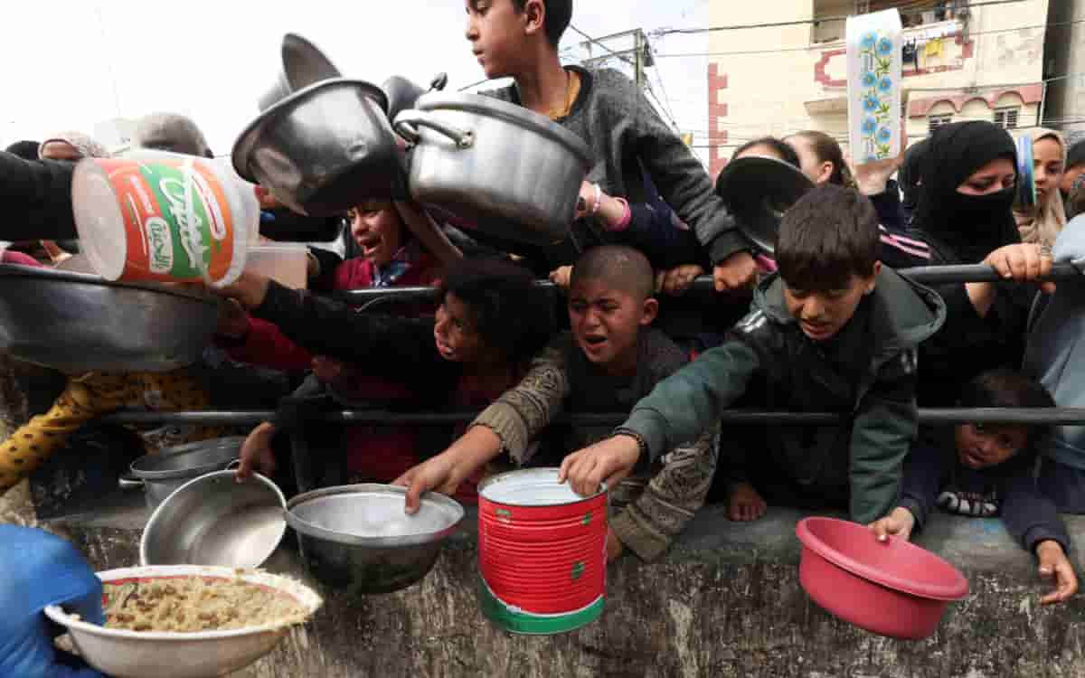 A un paso de la hambruna, una cuarta parte de la población de Gaza: ONU
