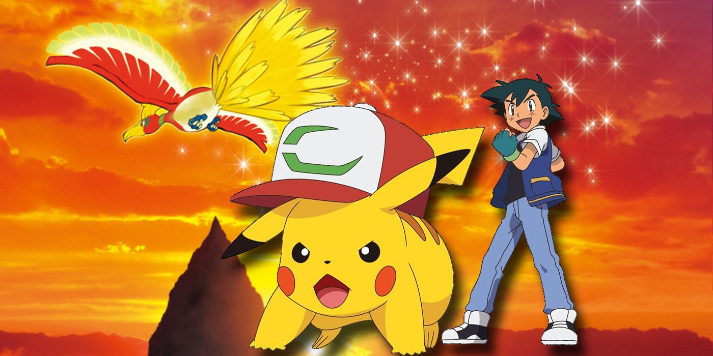 Ash realmente luchó contra Ho-oh en Pokémon… con dos grandes capturas