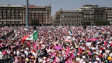 Así se vió el Zócalo lleno durante la Marcha por la Democracia | Fotos y Videos