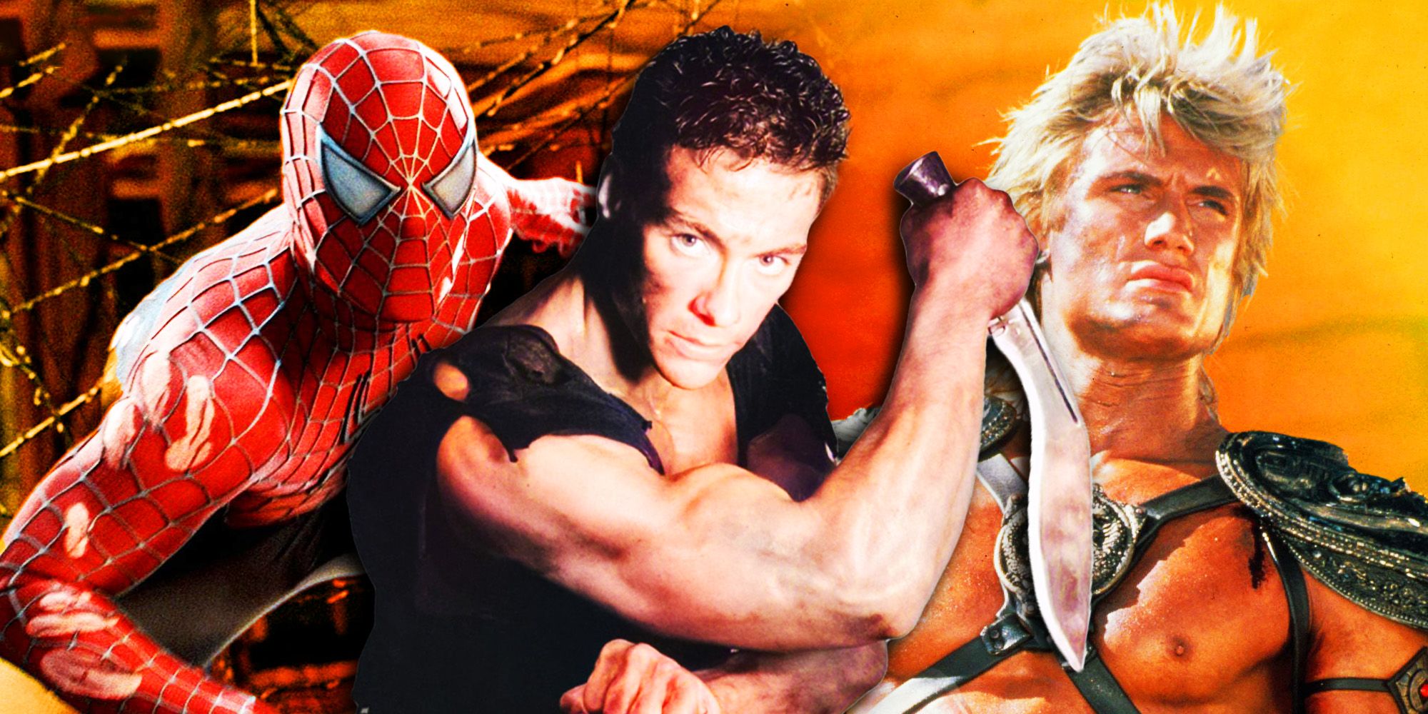Cómo las películas canceladas de He-Man y Spider-Man se convirtieron en una película de artes marciales de Jean-Claude Van Damme