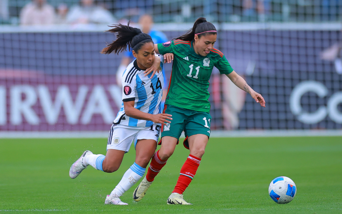 Copa Oro Femenil: México iguala con Argentina en su debut; EU golea a República Dominicana | Video