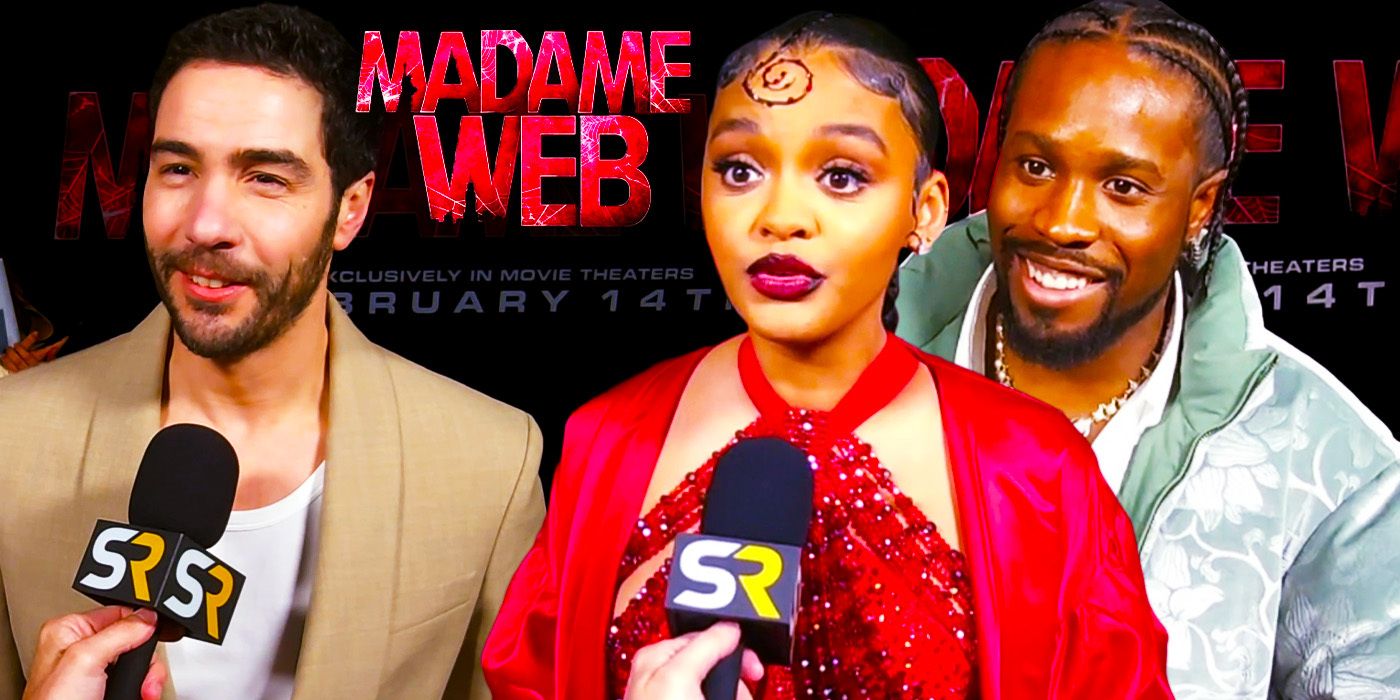 Cuentos de la alfombra roja de Madame Web: Celeste O’Connor, Tahar Rahim y más Talk Marvel