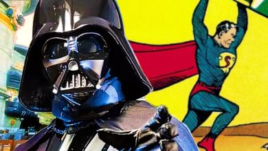 Darth Vader le da un giro oscuro a la portada del cómic más icónico de Superman en Inspired Fanart