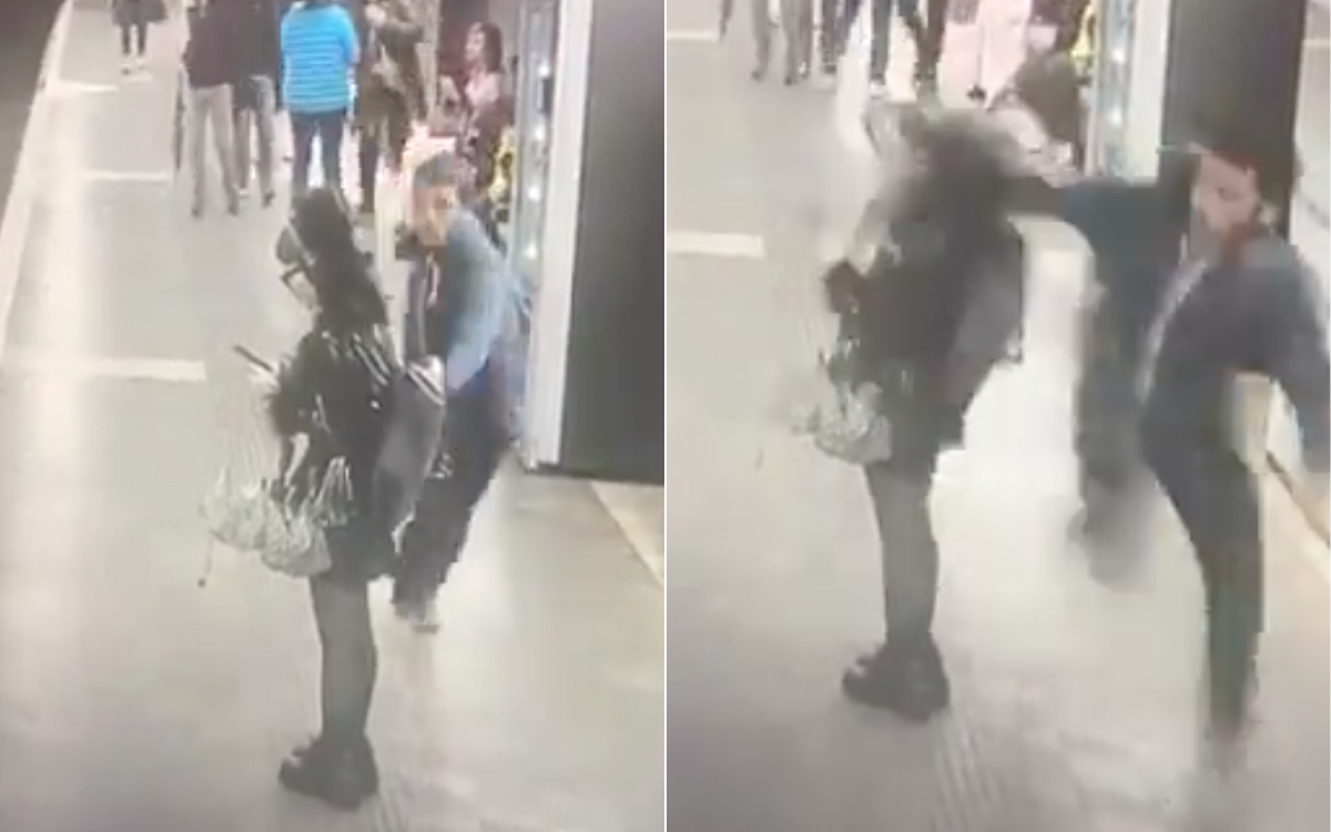 Detienen al hombre que golpeó a casi una docena de mujeres en el Metro de Barcelona | Video