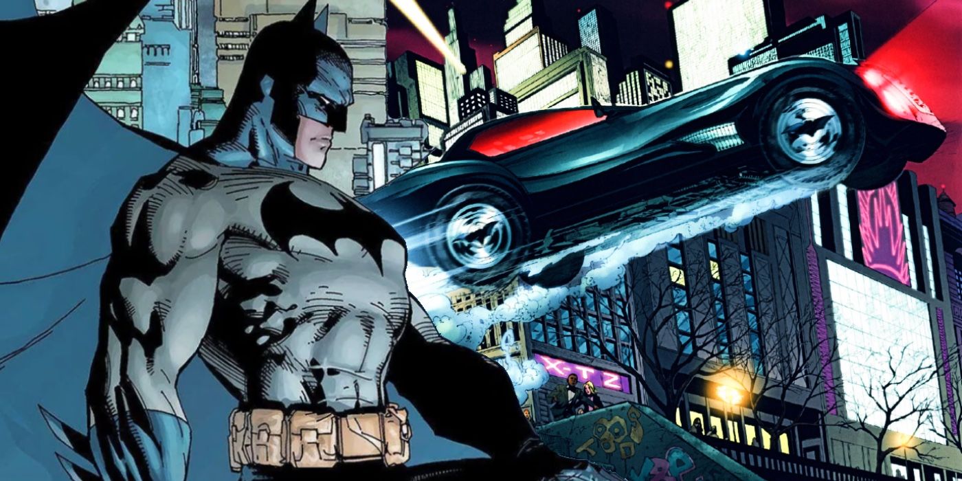El Batimóvil que ríe: el Batimóvil más oscuro de DC le da un giro aterrador a un diseño clásico