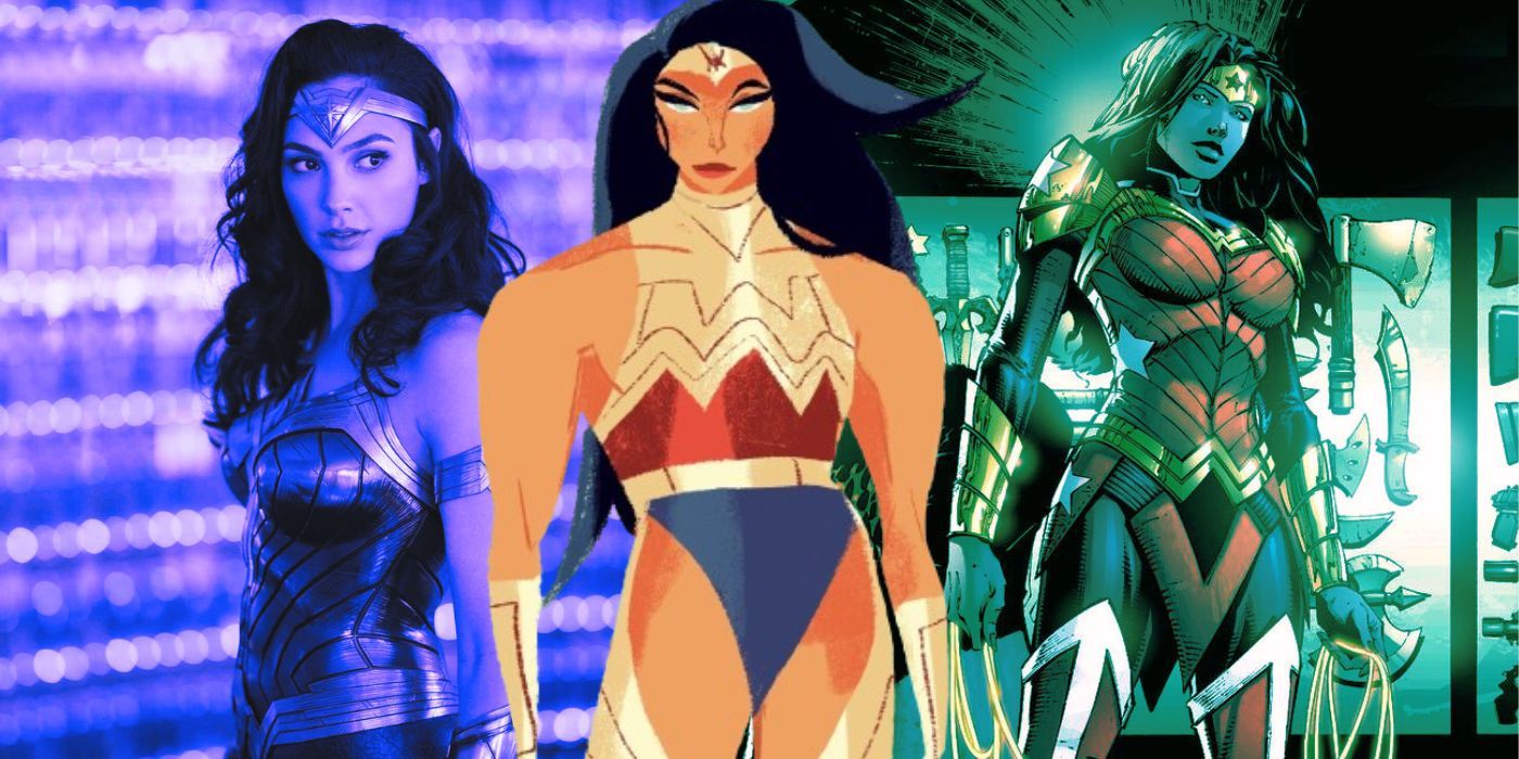 El diseño no utilizado de la película Wonder Woman de DC casi nos dio la mejor versión del héroe hasta ahora