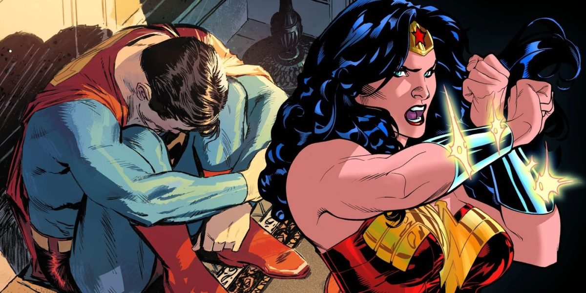 El mecanismo de seguridad secreto de Wonder Woman hace que Superman parezca aún más peligroso