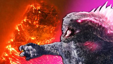 Godzilla X Kong se burla del diseño de la forma ardiente de Godzilla que KOTM descartó