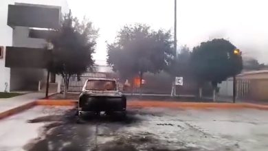 Incendian presidencia municipal, ambulancias y patrullas en Doctor Coss, Nuevo León | Video