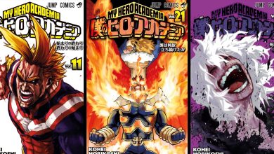 Las 10 mejores portadas de manga de My Hero Academia