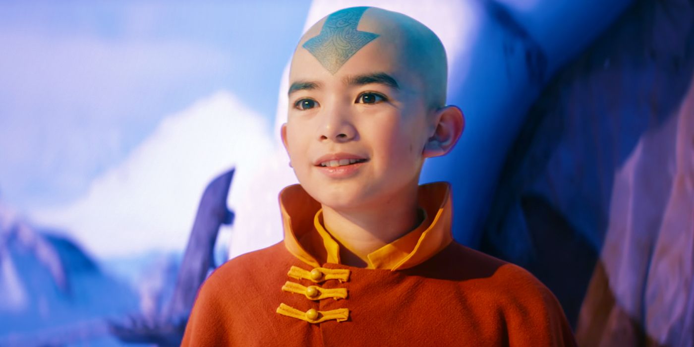 Las imágenes de BTS de acción en vivo de Avatar: The Last Airbender muestran al actor de Aang haciendo el tonto perfectamente en su personaje