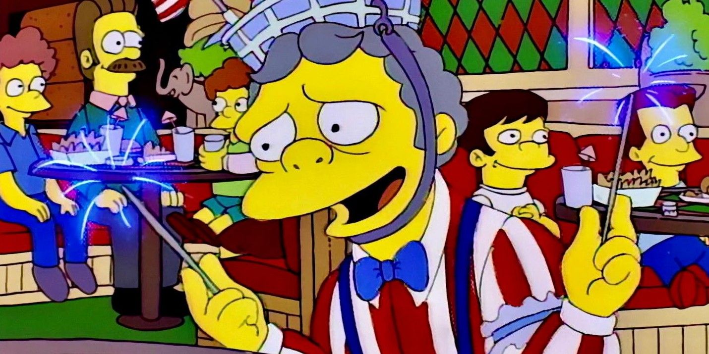 Los Simpson: la bolsa de información familiar del tío Moe obtiene un cosplay perfecto