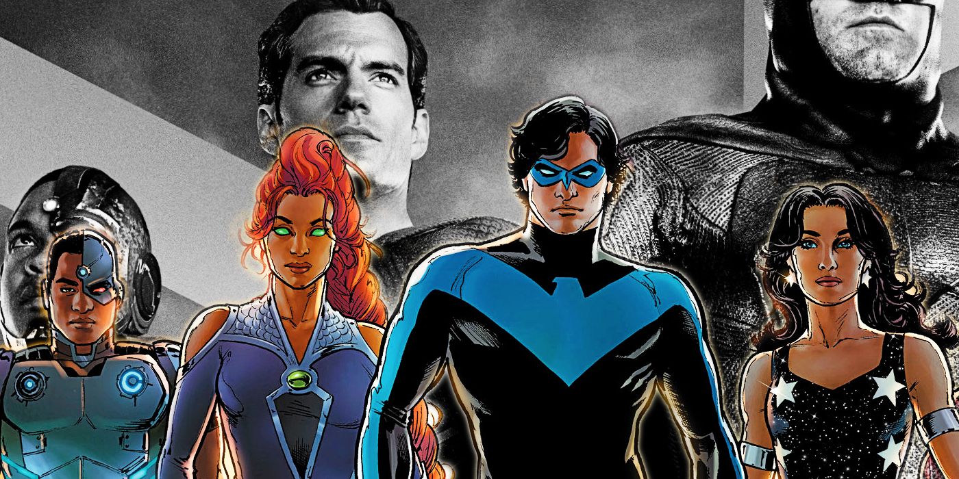 Los titanes de Nightwing se han convertido en lo opuesto a la Liga de la Justicia de Snyderverse