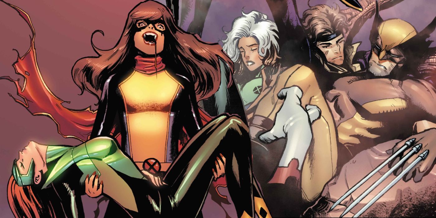 Ms. Marvel masacra a su nueva familia X-Men en una épica transformación vampírica