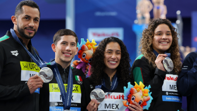 Mundial de Natación 2024: México se cuelga la plata en los clavados mixtos por equipo | Video
