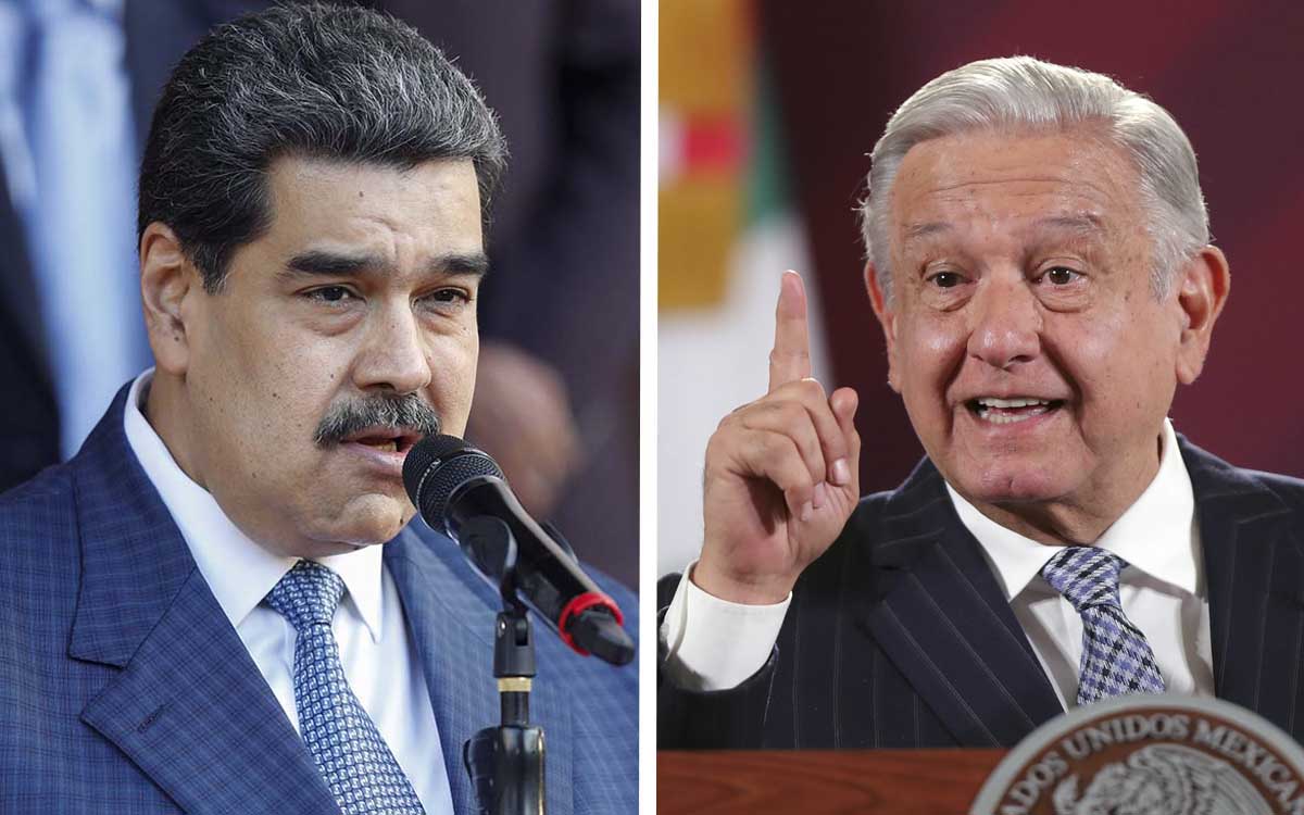 Nicolás Maduro denuncia ‘una campaña tremenda’ contra AMLO desde Estados Unidos