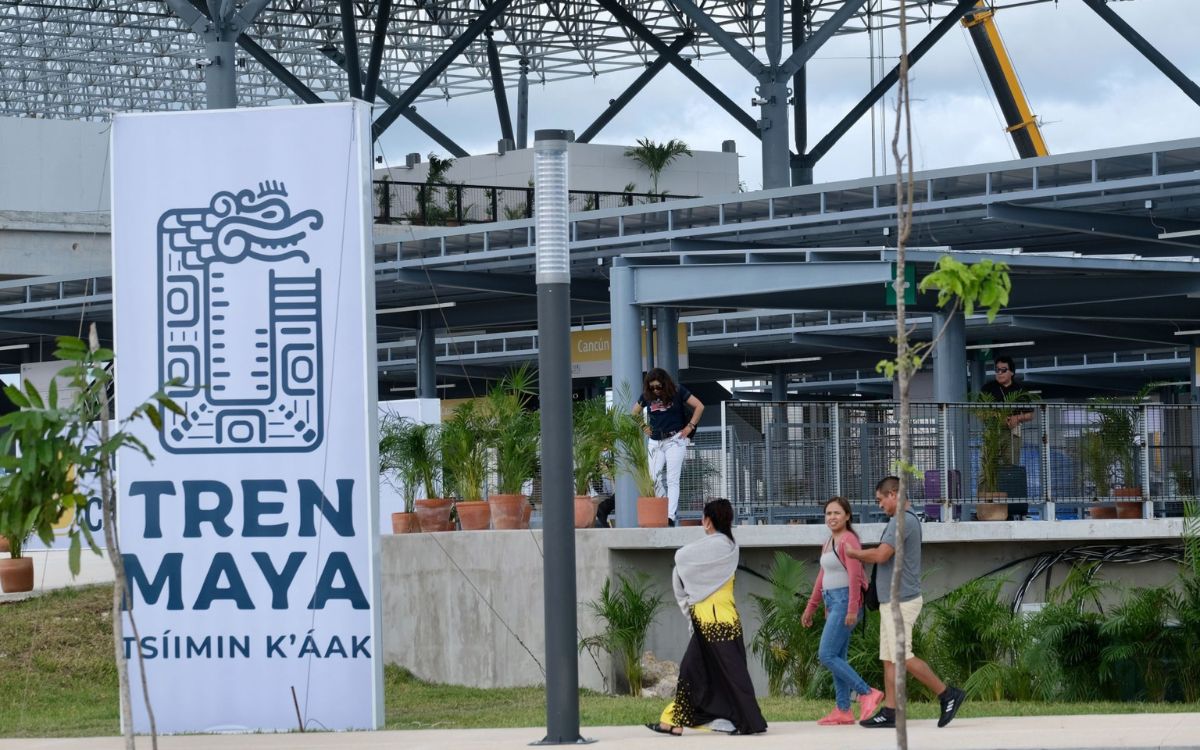 No se detendrá obras del Tren Maya de Cancún a Playa del Carmen: AMLO