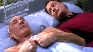 Q estaba "enamorado de Picard", dice Star Trek: escritor de TNG