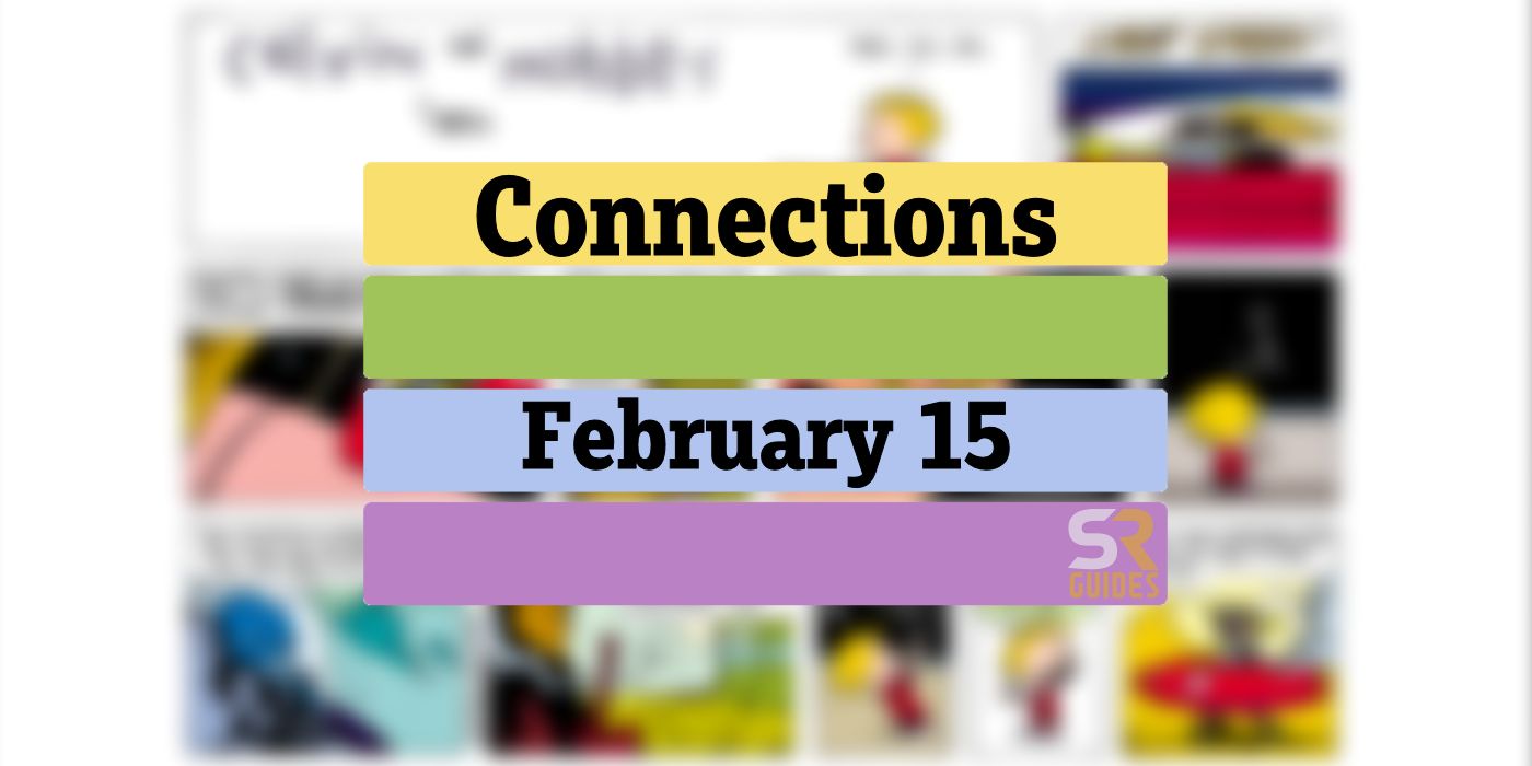 Respuestas y sugerencias de Connections de hoy para el 15 de febrero de 2024 (rompecabezas n.° 249)