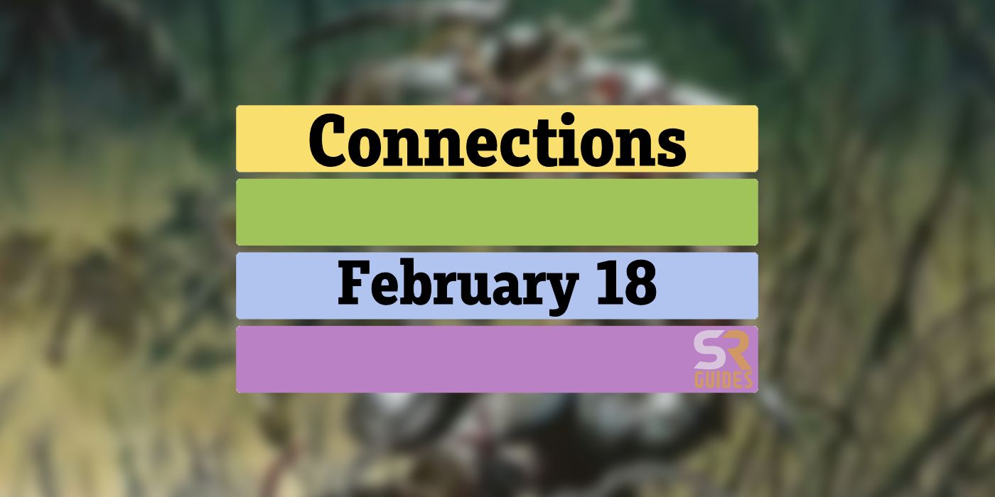 Respuestas y sugerencias de Connections de hoy para el 18 de febrero de 2024 (rompecabezas n.° 252)
