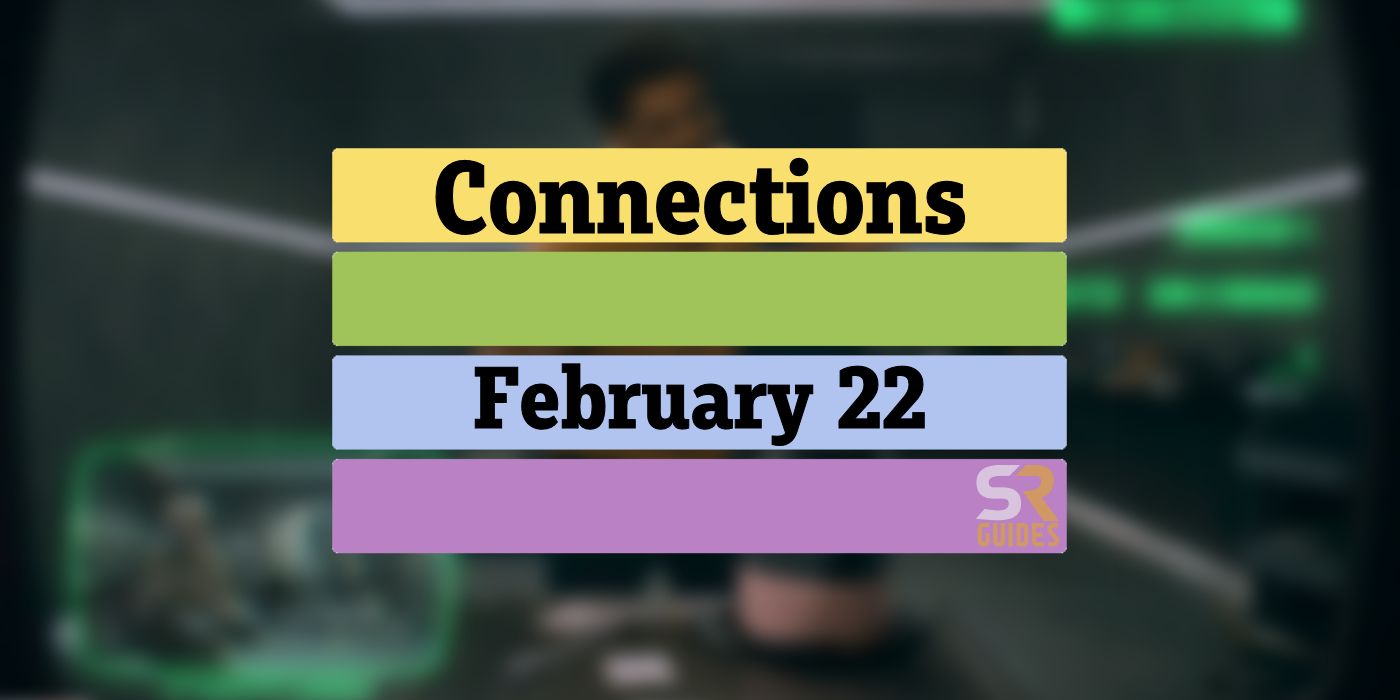 Respuestas y sugerencias de Connections de hoy para el 22 de febrero de 2024 (rompecabezas n.° 255)