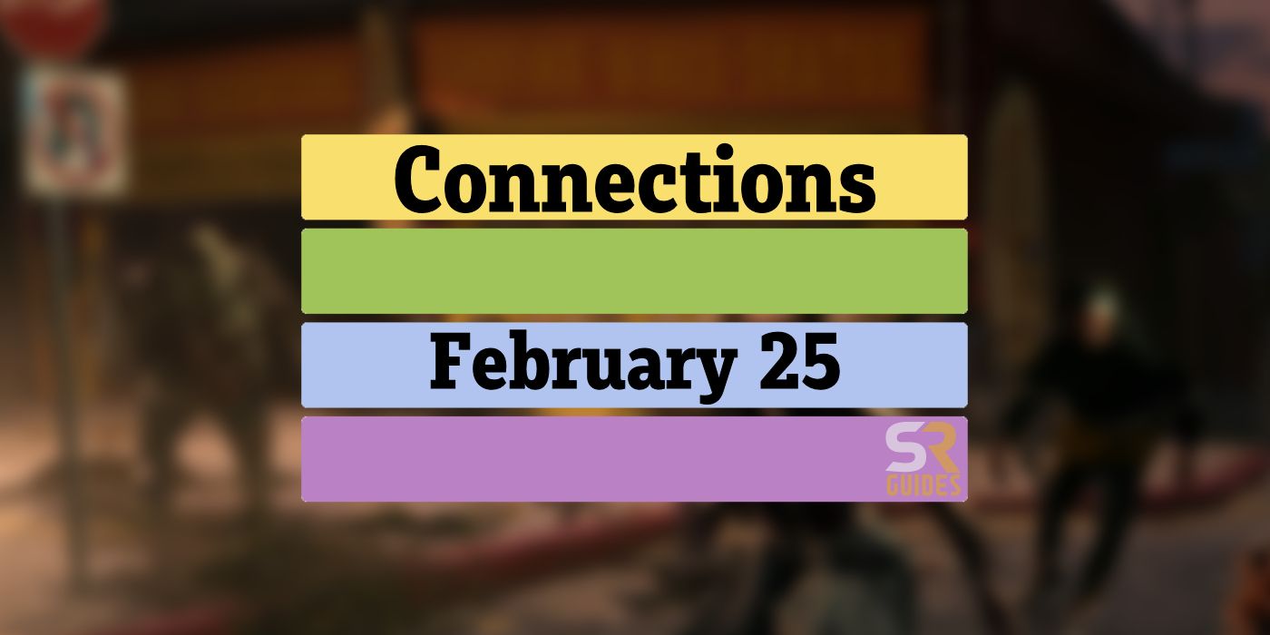 Respuestas y sugerencias de Connections de hoy para el 25 de febrero de 2024 (rompecabezas n.° 258)