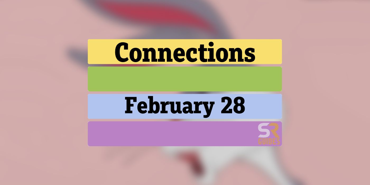 Respuestas y sugerencias de Connections de hoy para el 28 de febrero de 2024 (rompecabezas n.° 261)