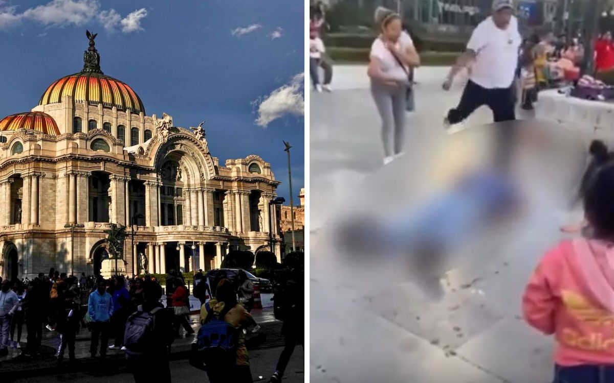 Riña en Bellas Artes: Identifican a presunto agresor; víctima denuncia en Fiscalía