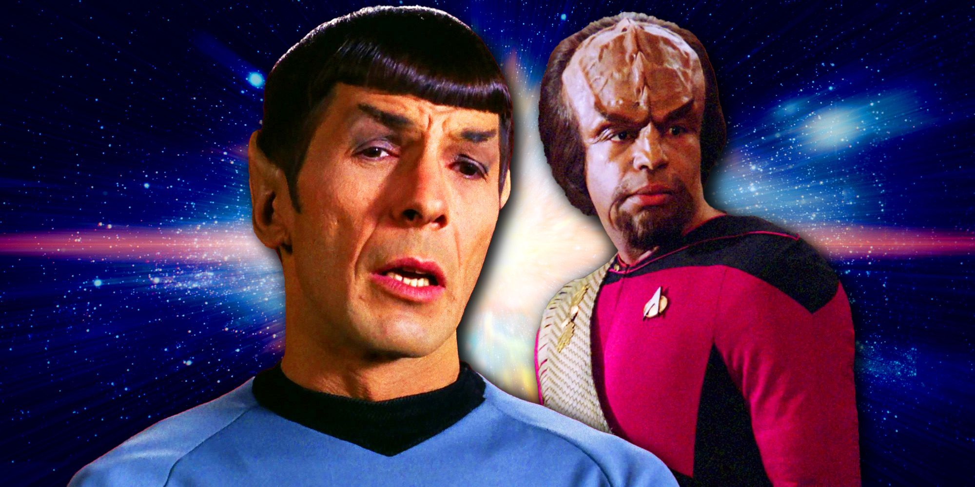 Roddenberry tuvo la misma idea original para Spock y Worf en Star Trek
