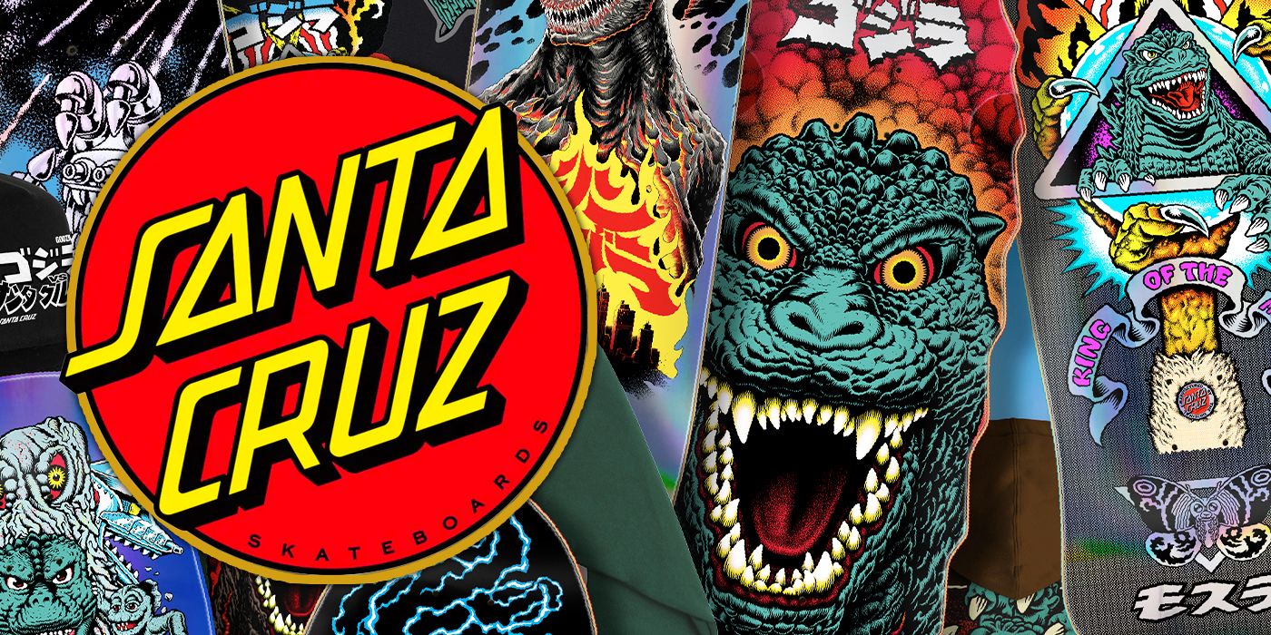 Santa Cruz Skateboards revela la colaboración del 70 aniversario de Godzilla