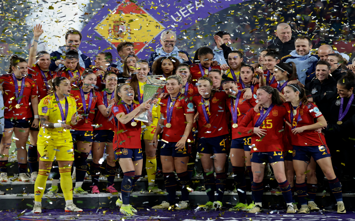 Se corona Selección de España en la Liga de Naciones Femenina de la UEFA | Video