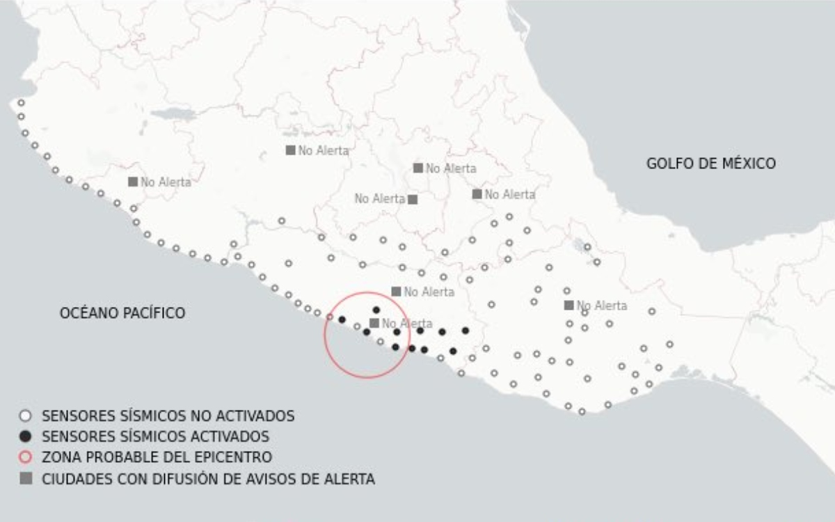 Se registra sismo en Acapulco, Guerrero