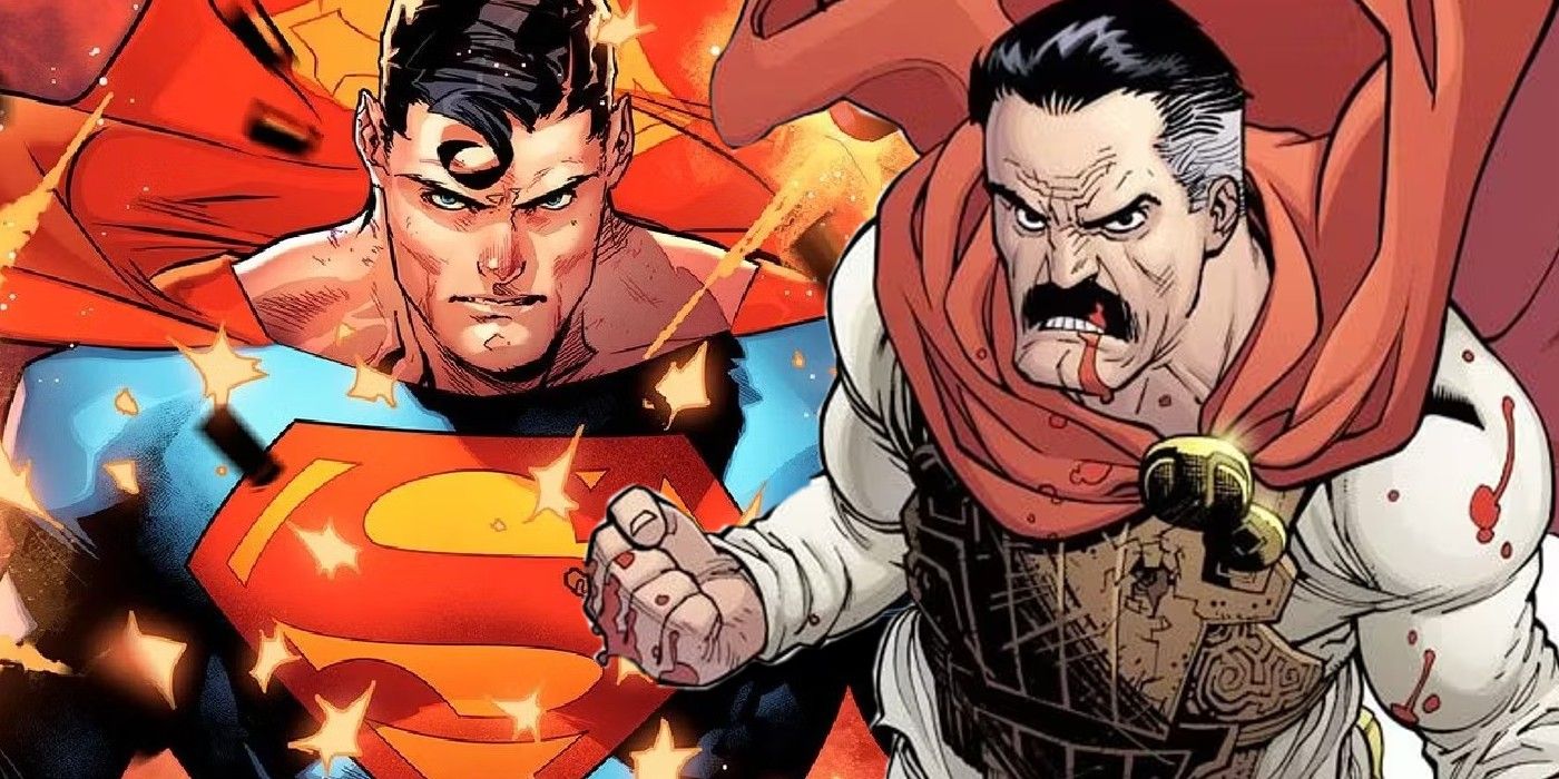 Superman vs.Omni-Man: el creador invencible trollea a los fanáticos sobre el ganador obvio