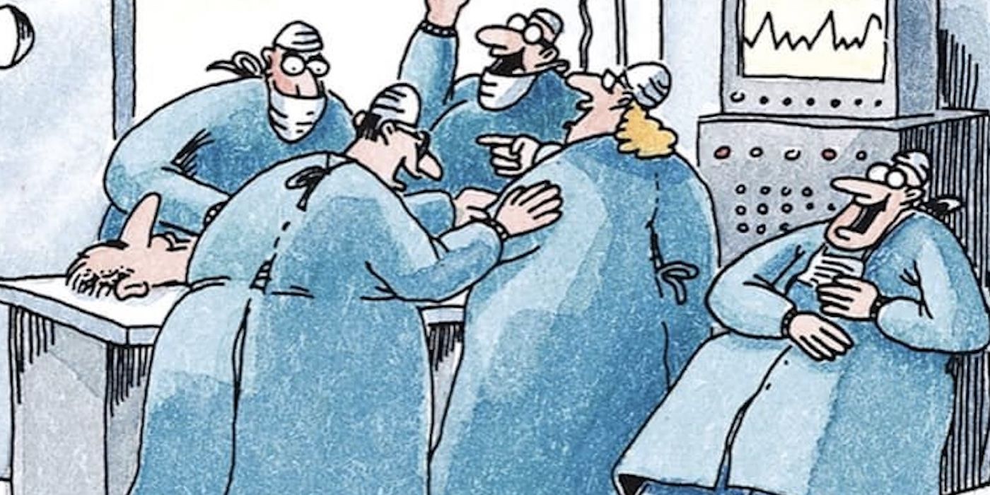 The Far Side: 10 de las tiras más surrealistas sobre médicos