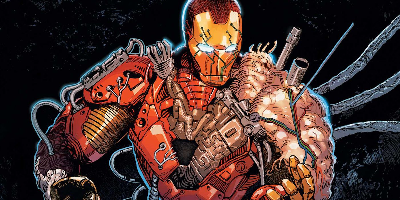 Tony Stark se convierte en el combustible de la pesadilla del horror corporal cuando se convierte en el Iron Man inverso