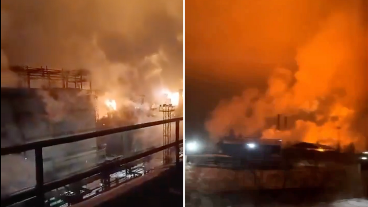 Ucrania asegura haber atacado una planta siderúrgica rusa en aniversario de la guerra | Video