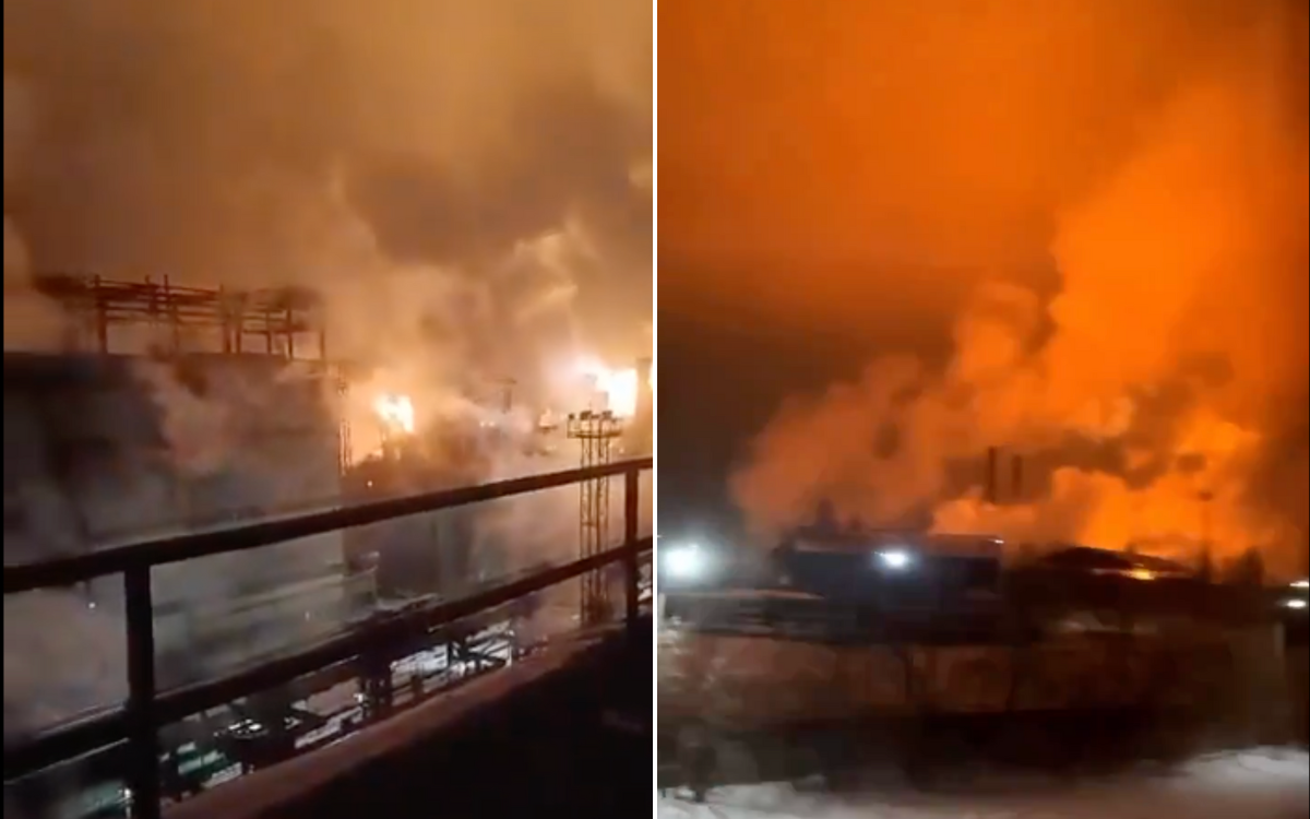 Ucrania asegura haber atacado una planta siderúrgica rusa en aniversario de la guerra | Video