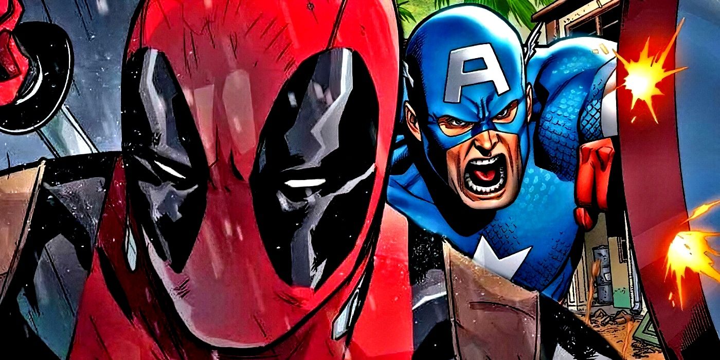 10 momentos más sorprendentes del Capitán América y Deadpool