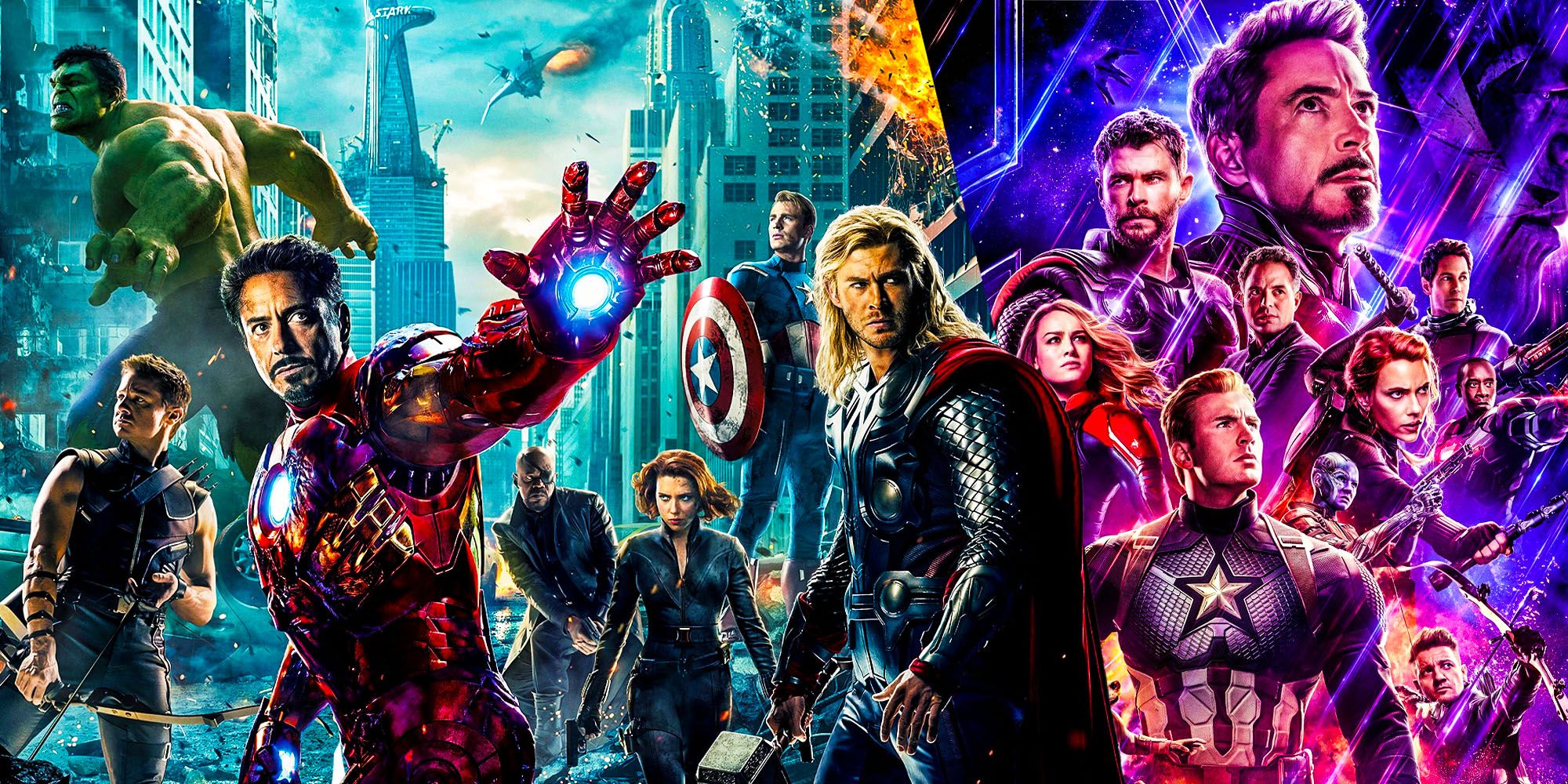 12 Vengadores luchan contra el villano más poderoso del MCU hasta el momento en Avengers 7 Art