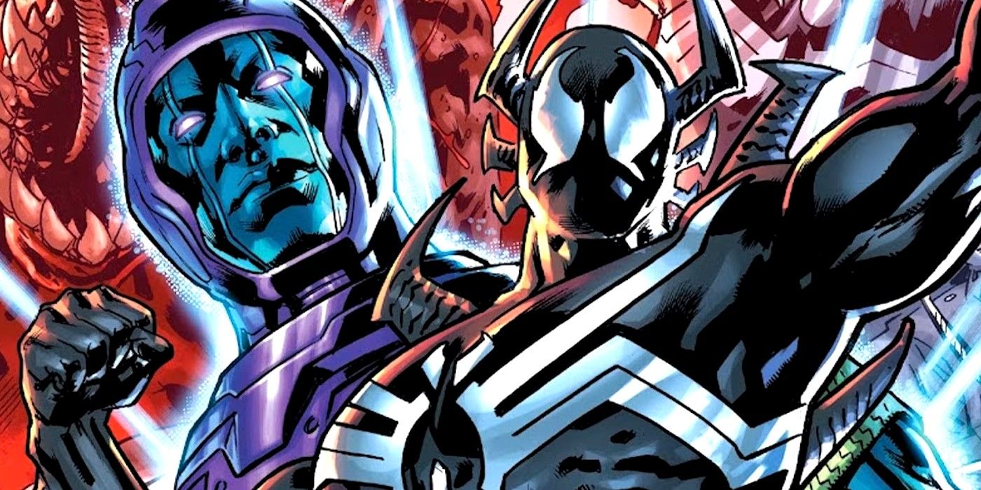 Kang el Conquistador desbloqueó el potencial de Venom como viajero en el tiempo de nivel Dios