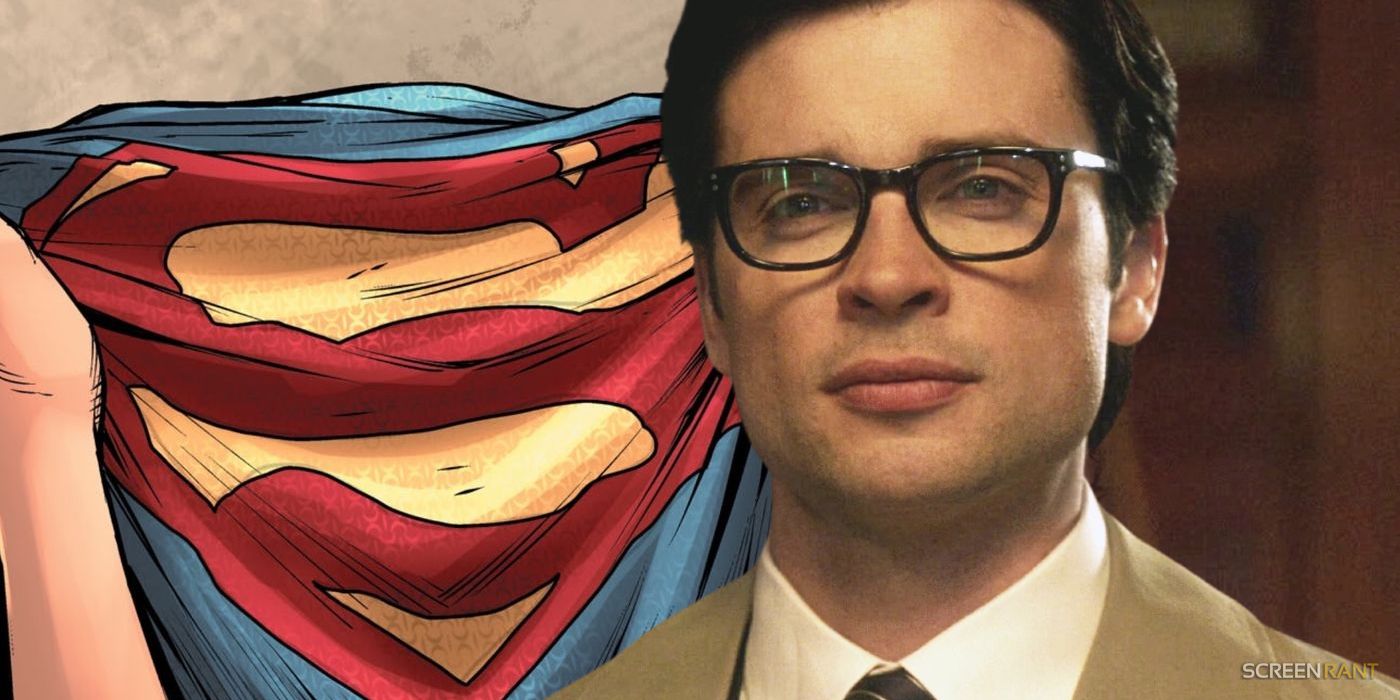 Clark Kent de Tom Welling se viste con el clásico traje de Superman en Smallville Art